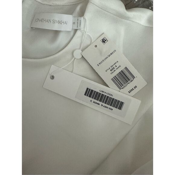 SIMKHAI Kadence Belle Sleeve Mini Dress US 0 $595 - Picture 10 of 10